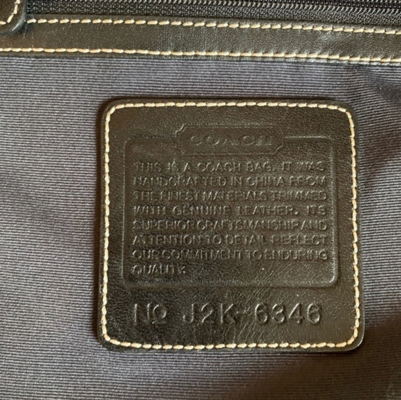 Coach Chelsea Signature Canvas & Leather Vintage Bag With Matching Wallet - Picture 6 of 13